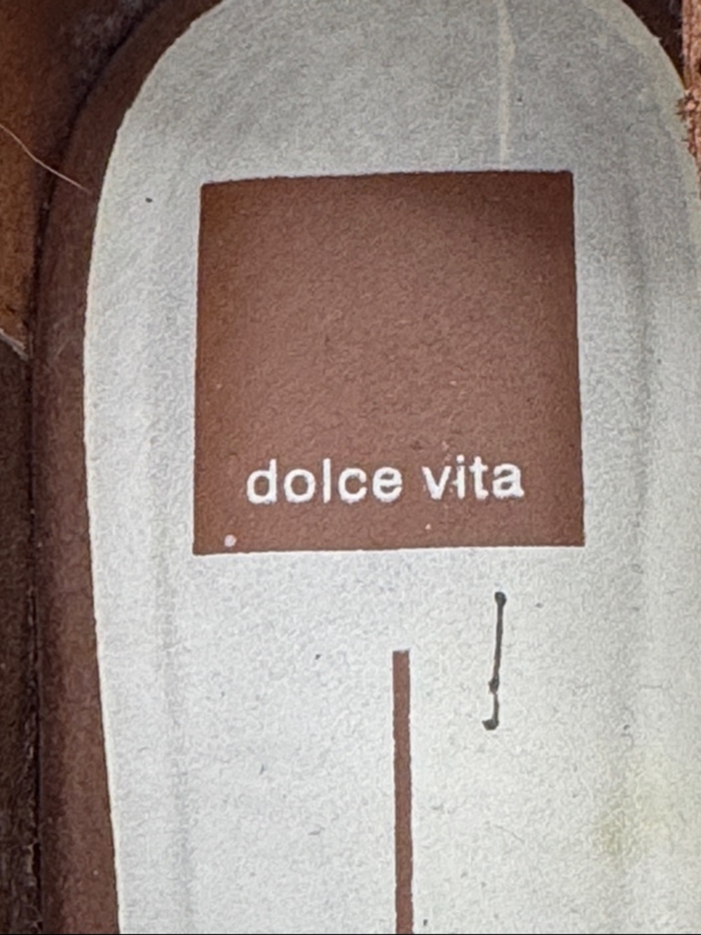 Dolce Vita Women's Brown Suede Woven Slip-On Loafers Size 8.5 MCL9938E - Picture 6 of 7